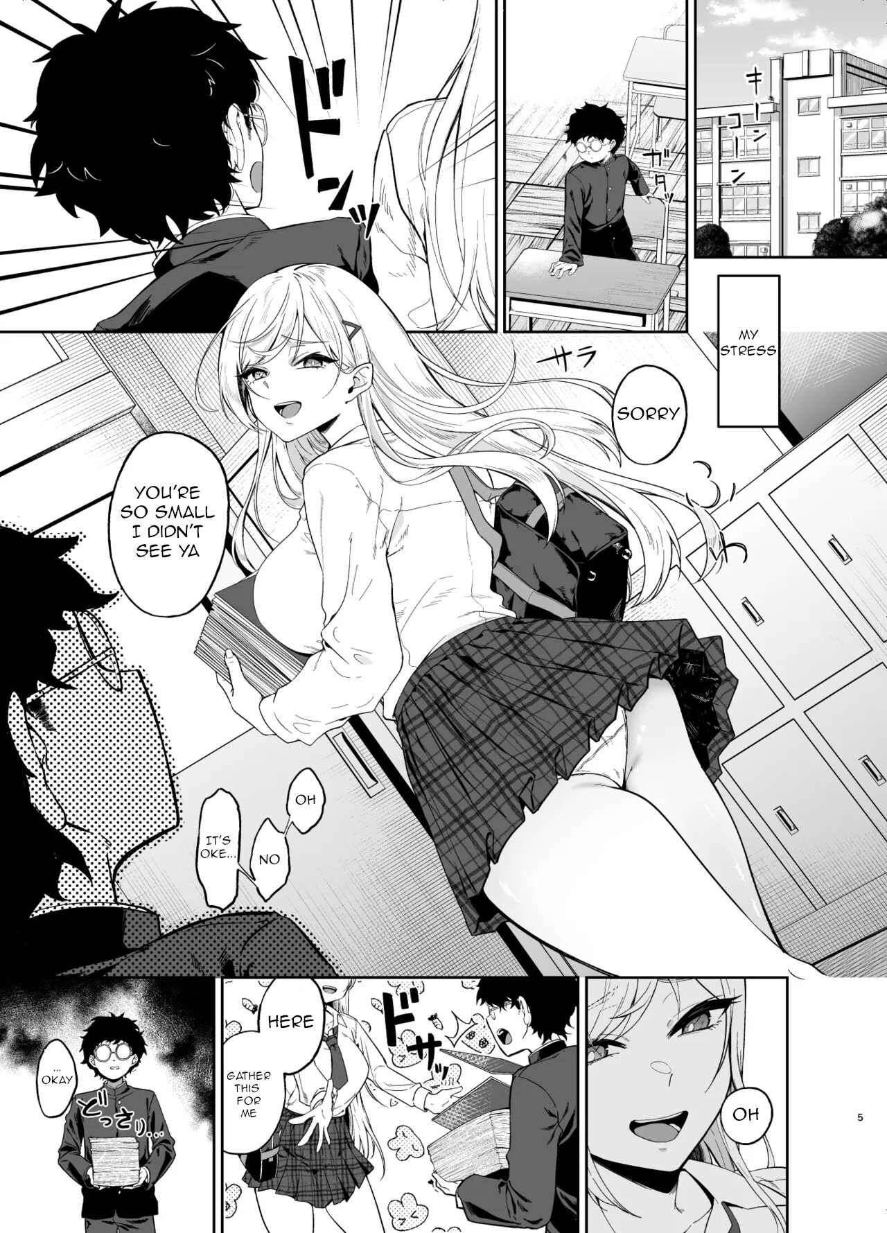 Hentai Manga Comic-A Story of How a Gyaru Became My Sex Slave-Read-2